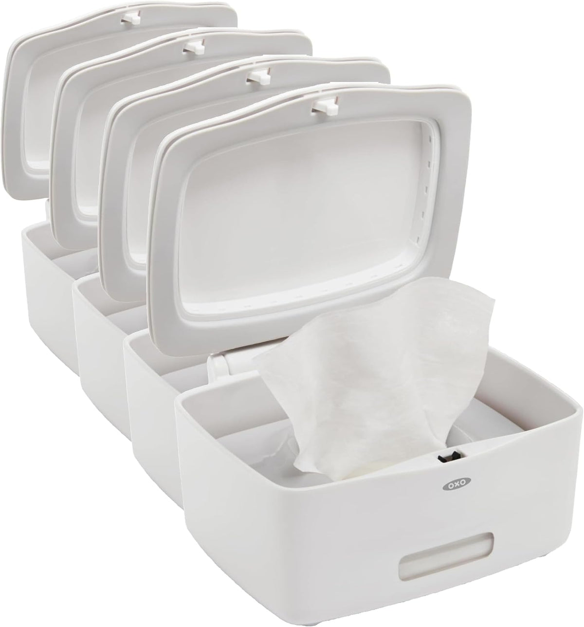 Good Grips PerfectPull Wipes Dispenser 6" L x 4.5" W x 3.2" H