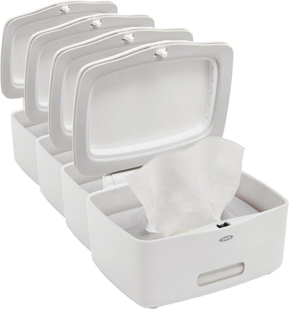 Good Grips PerfectPull Wipes Dispenser 6" L x 4.5" W x 3.2" H