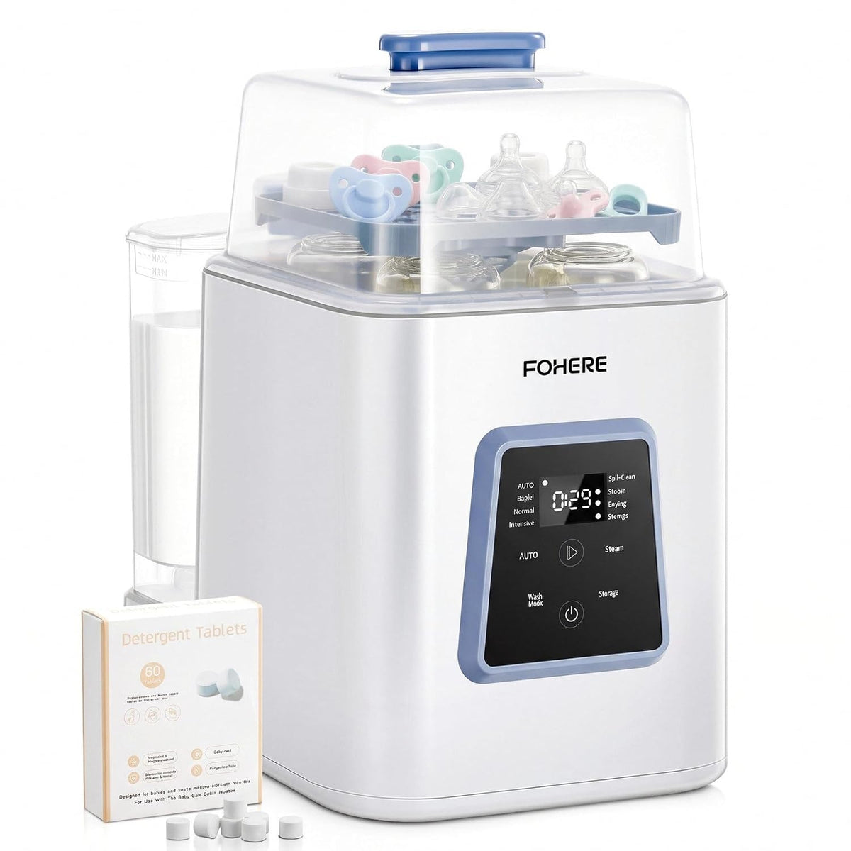 Baby Bottle Washer Pro, All-in-One Bottle Washer and Sterilizer and Dryer