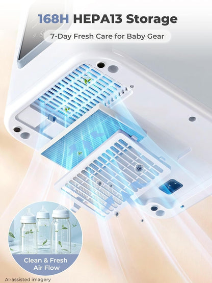 Baby Bottle Washer Pro, All-in-One Bottle Washer and Sterilizer and Dryer