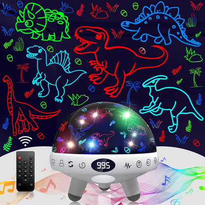Kids Sound Machine with Night Light Projector,29 Soothing Sounds Baby Night Light Star Projector for Kids Room,White Noise Machine for Baby Sleeping Soother,Nursery Lamp,Bedroom Decor