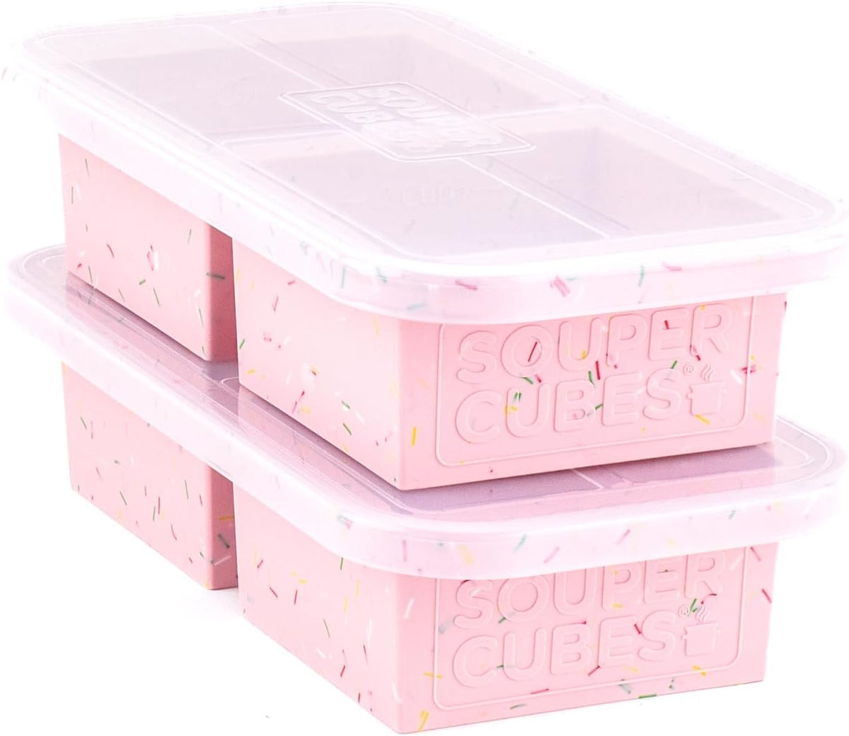2 Cup Silicone Freezer Molds, Charcoal