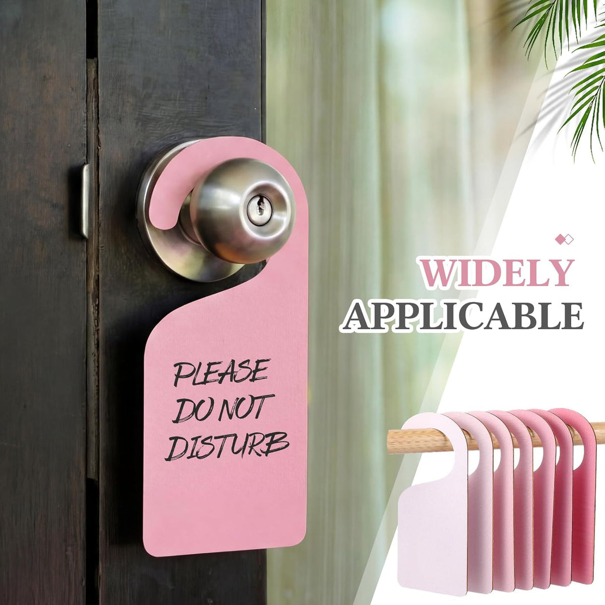 Blank Wooden Closet Dividers, Macaron Color, Tab Top