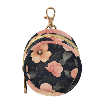 Pretty Flowers Baby Pacifier Holder Case, Dustproof Portable Storage Box for Diaper Bag Purse, Pacifier Storage Container for Boys & Girls
