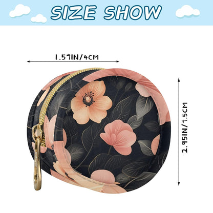 Pretty Flowers Baby Pacifier Holder Case, Dustproof Portable Storage Box for Diaper Bag Purse, Pacifier Storage Container for Boys & Girls