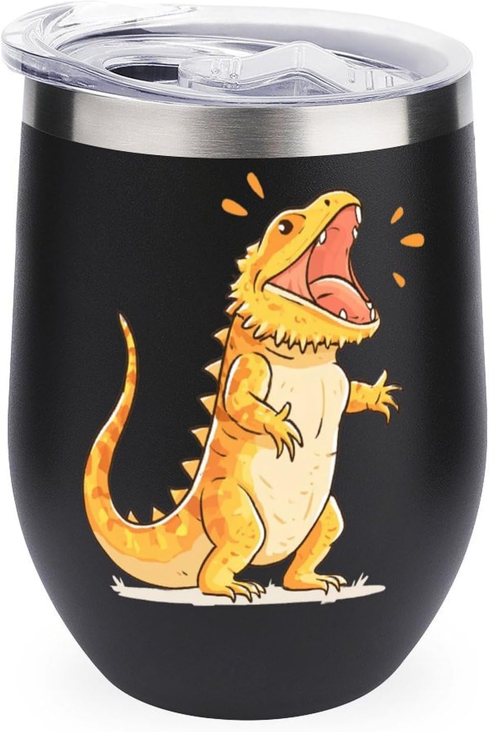 MARSVOVO 12oz Stainless Steel Mug Insulated Tumbler Spill-Proof Pattern | Double Wall,304 Grade,Soft Matte Shell,Snap-On Lid,Solid Color and Graphic Choices,BPA-Free Coffee Cup for Cold & Hot Drinks