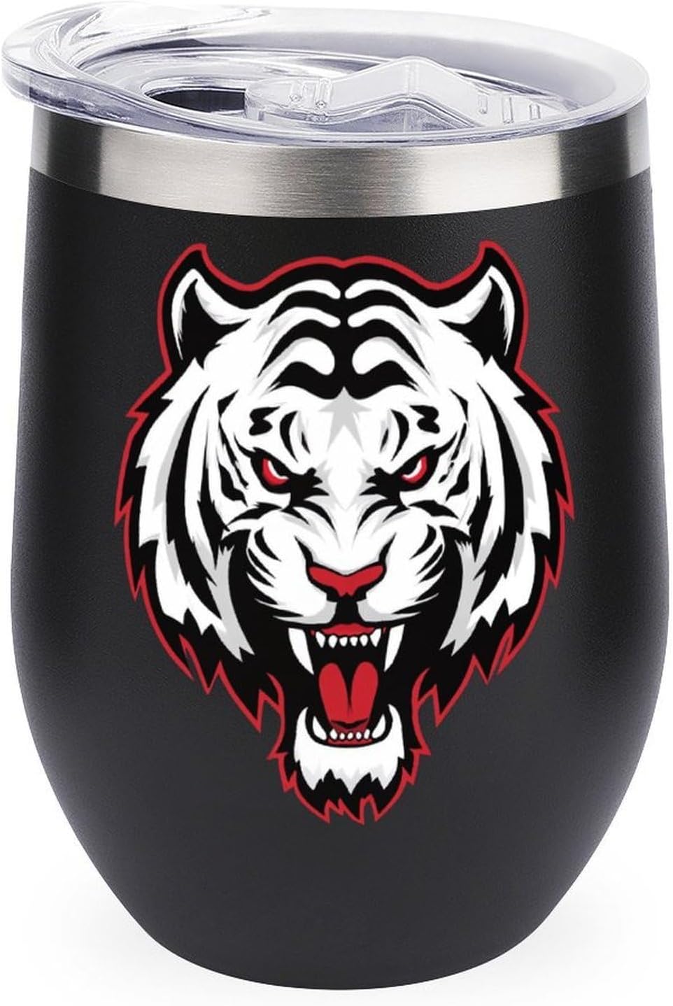 MARSVOVO 12oz Stainless Steel Mug Insulated Tumbler Spill-Proof Pattern | Double Wall,304 Grade,Soft Matte Shell,Snap-On Lid,Solid Color and Graphic Choices,BPA-Free Coffee Cup for Cold & Hot Drinks