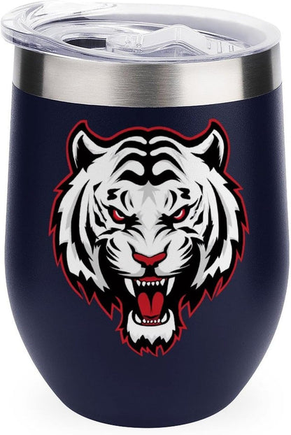 MARSVOVO 12oz Stainless Steel Mug Insulated Tumbler Spill-Proof Pattern | Double Wall,304 Grade,Soft Matte Shell,Snap-On Lid,Solid Color and Graphic Choices,BPA-Free Coffee Cup for Cold & Hot Drinks