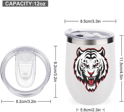 MARSVOVO 12oz Stainless Steel Mug Insulated Tumbler Spill-Proof Pattern | Double Wall,304 Grade,Soft Matte Shell,Snap-On Lid,Solid Color and Graphic Choices,BPA-Free Coffee Cup for Cold & Hot Drinks