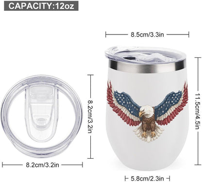 MARSVOVO 12oz Stainless Steel Mug Insulated Tumbler Spill-Proof Pattern | Double Wall,304 Grade,Soft Matte Shell,Snap-On Lid,Solid Color and Graphic Choices,BPA-Free Coffee Cup for Cold & Hot Drinks