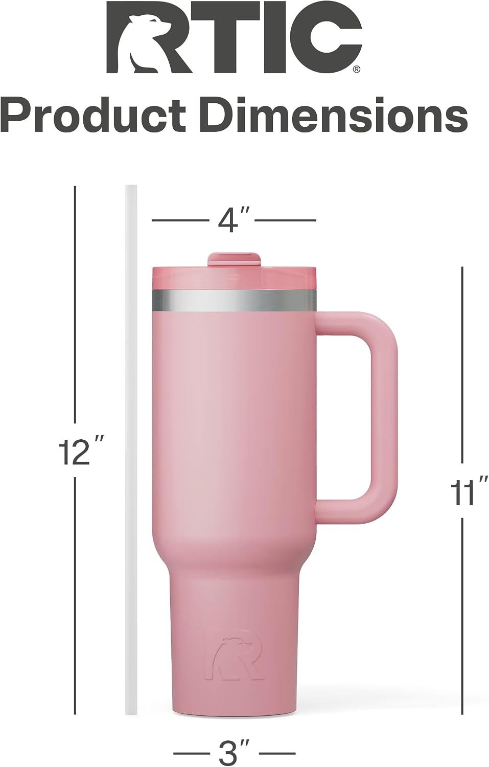 30 oz Road Trip Tumbler Double-Walled Insulated Stainless Steel Portable Travel Coffee Mug Cup with Lid, Handle and Straw, Midnight Dust Metallic - Colors A