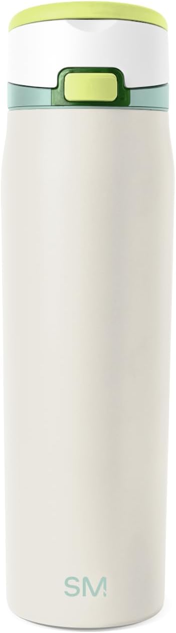 Water Bottle with Straw & Handle | 30oz | Blue | Mesa Loop Insulated Water Bottle for School, Sports, Travel | Leak Proof, Stainless Steel | Deep Dune - Colors A
