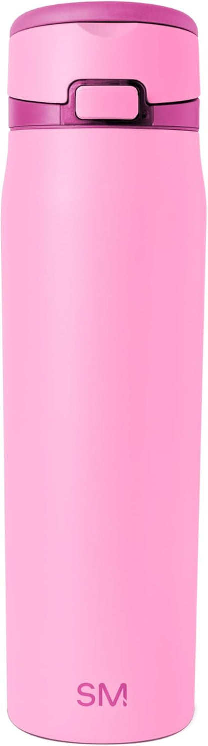 Water Bottle with Straw & Handle | 30oz | Blue | Mesa Loop Insulated Water Bottle for School, Sports, Travel | Leak Proof, Stainless Steel | Deep Dune - Colors A