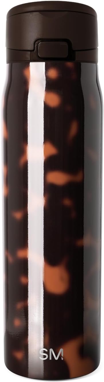Water Bottle with Straw & Handle | 30oz | Blue | Mesa Loop Insulated Water Bottle for School, Sports, Travel | Leak Proof, Stainless Steel | Deep Dune - Colors A