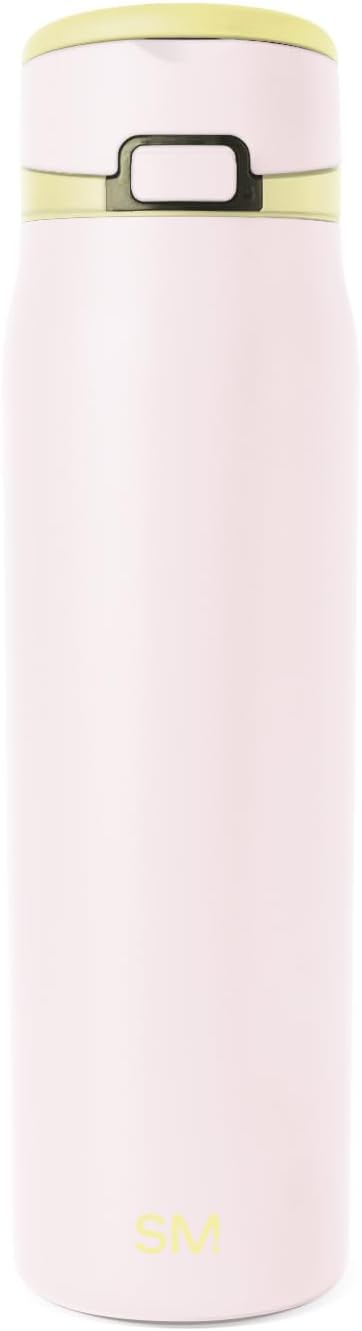 Water Bottle with Straw & Handle | 30oz | Blue | Mesa Loop Insulated Water Bottle for School, Sports, Travel | Leak Proof, Stainless Steel | Deep Dune - Colors A