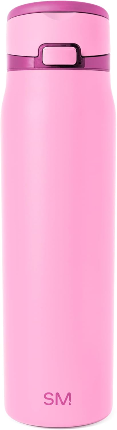 Water Bottle with Straw & Handle | 30oz | Blue | Mesa Loop Insulated Water Bottle for School, Sports, Travel | Leak Proof, Stainless Steel | Deep Dune - Colors A