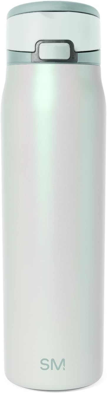 Water Bottle with Straw & Handle | 30oz | Blue | Mesa Loop Insulated Water Bottle for School, Sports, Travel | Leak Proof, Stainless Steel | Deep Dune - Colors A