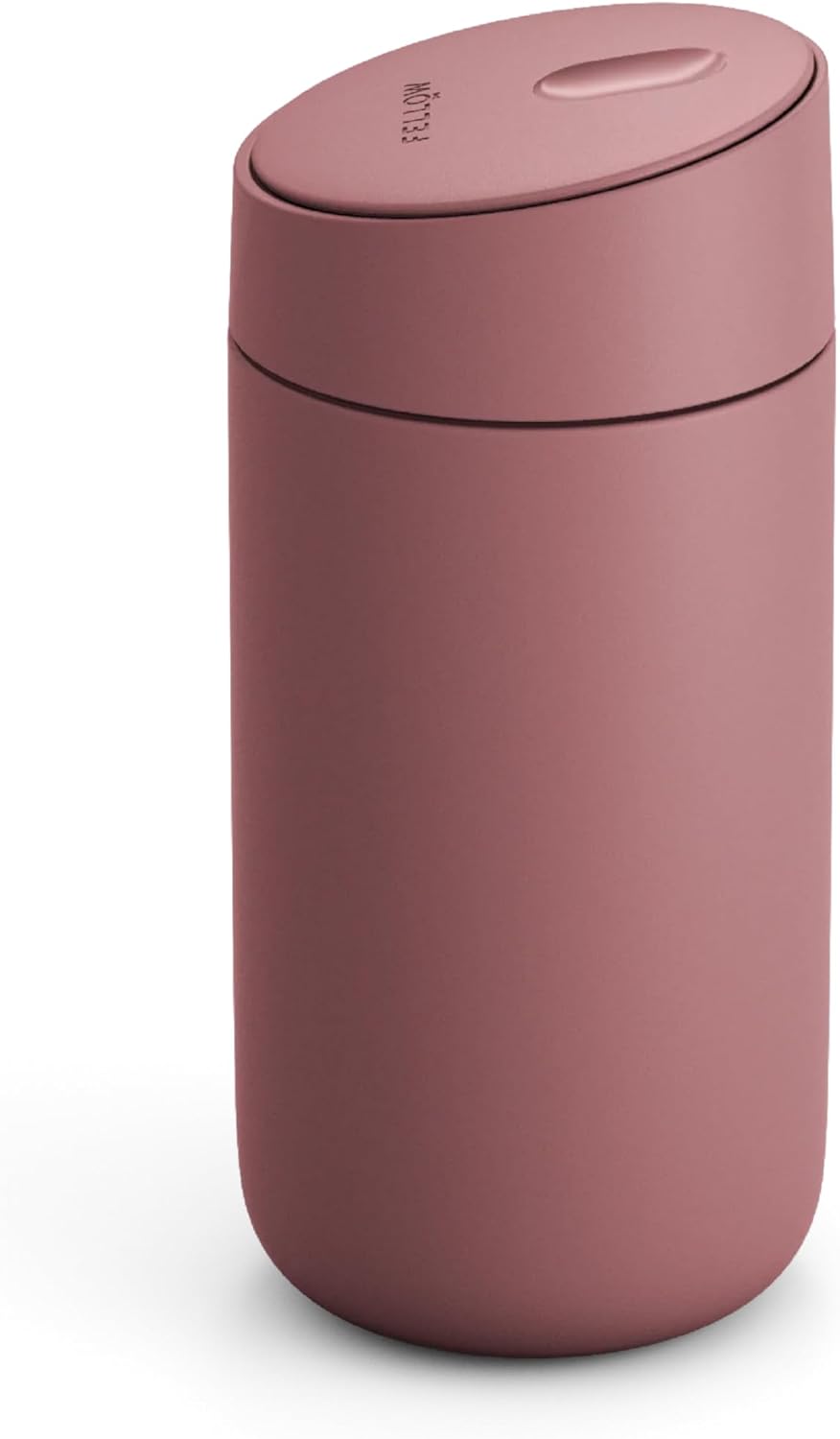 Carter Slide Ceramic Lined Travel Coffee Mug 12 oz, One-Handed Lid | No Metallic Taste Stainless Steel Coffee Tumbler, Leak-Proof, Hot 6Hr Cold 6Hr, BPA-Free, Dishwasher Safe, Stone Blue