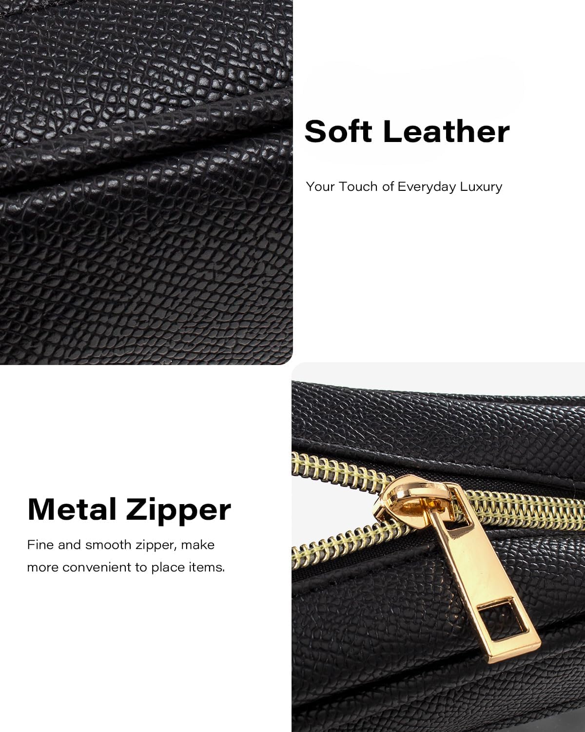 Diaper Bag Organizer Pouch Set, Waterproof Travel Clear Makeup Bag Set for Women Small Toiletry Bag Travel Packing Organizer Bags Cosmetic Case with Zipper Compact Car Organizer Bag