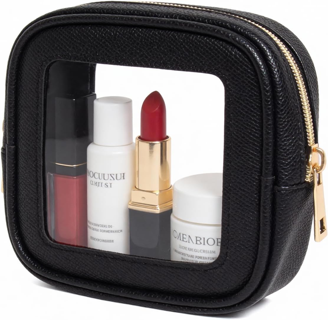Diaper Bag Organizer Pouch Set, Waterproof Travel Clear Makeup Bag Set for Women Small Toiletry Bag Travel Packing Organizer Bags Cosmetic Case with Zipper Compact Car Organizer Bag