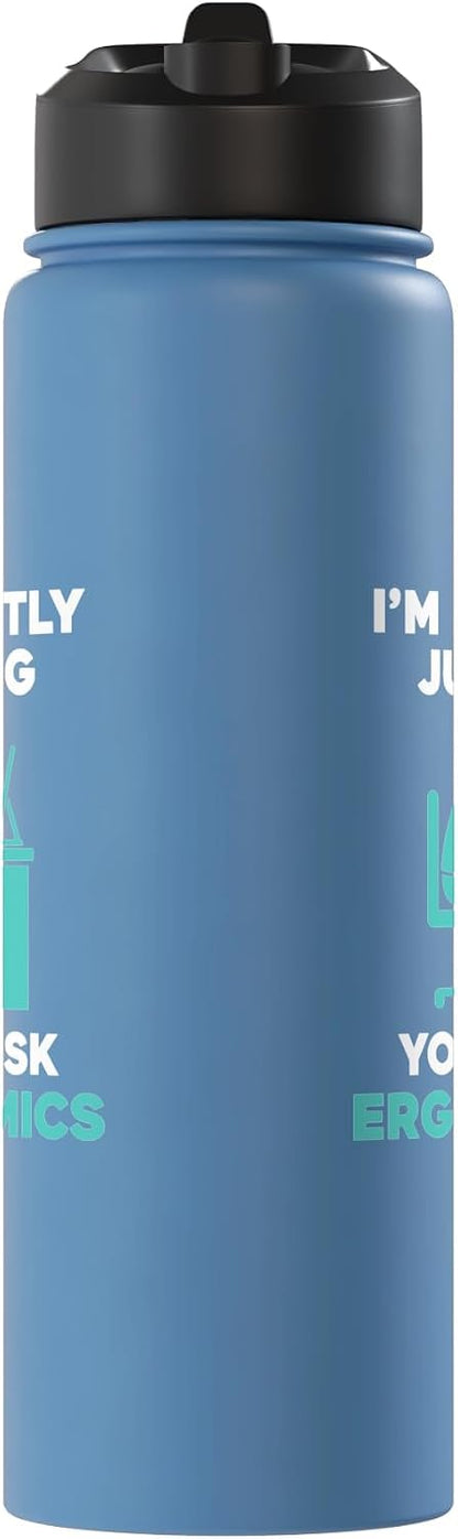 Silently Judging Desk Ergonomics Stainless Steel Insulated Water Bottle