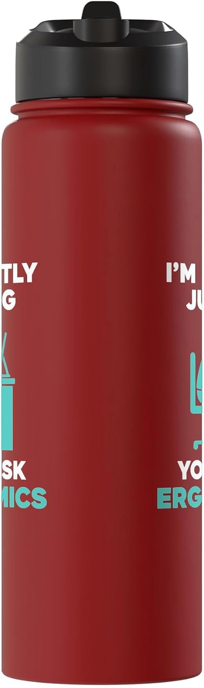 Silently Judging Desk Ergonomics Stainless Steel Insulated Water Bottle