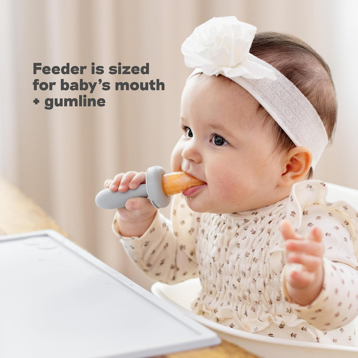 Ice Tray for the Baby-Led Gumline Feeder (Pewter)