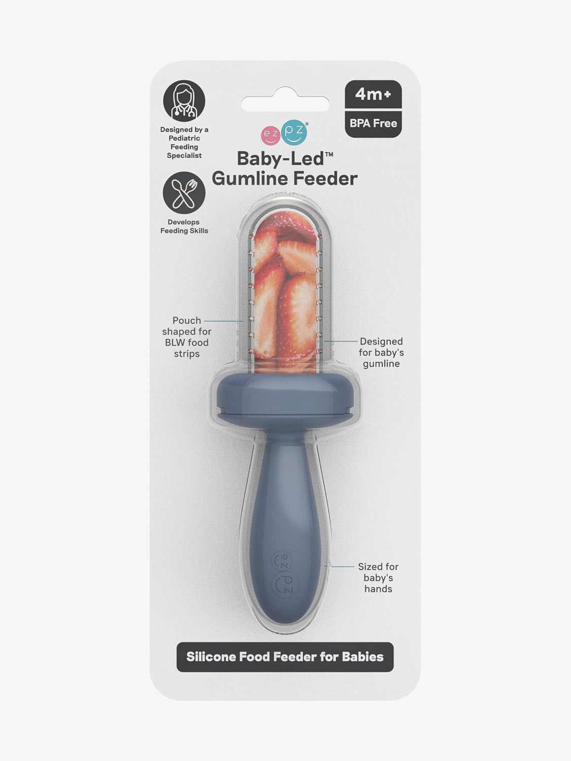 Ice Tray for the Baby-Led Gumline Feeder (Pewter)
