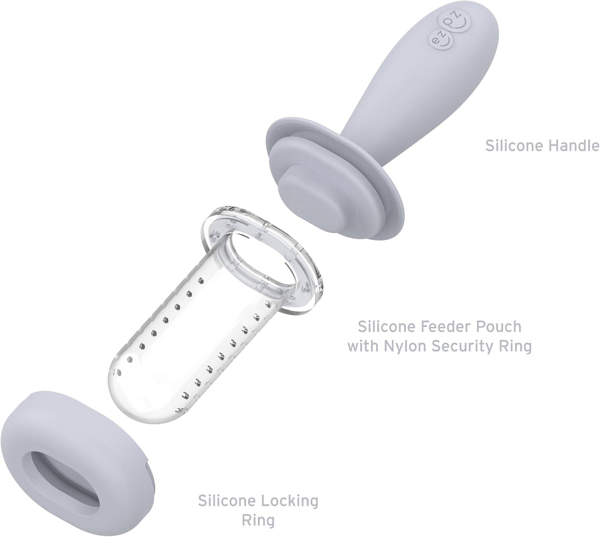 Ice Tray for the Baby-Led Gumline Feeder (Pewter)