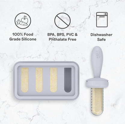 Ice Tray for the Baby-Led Gumline Feeder (Pewter)