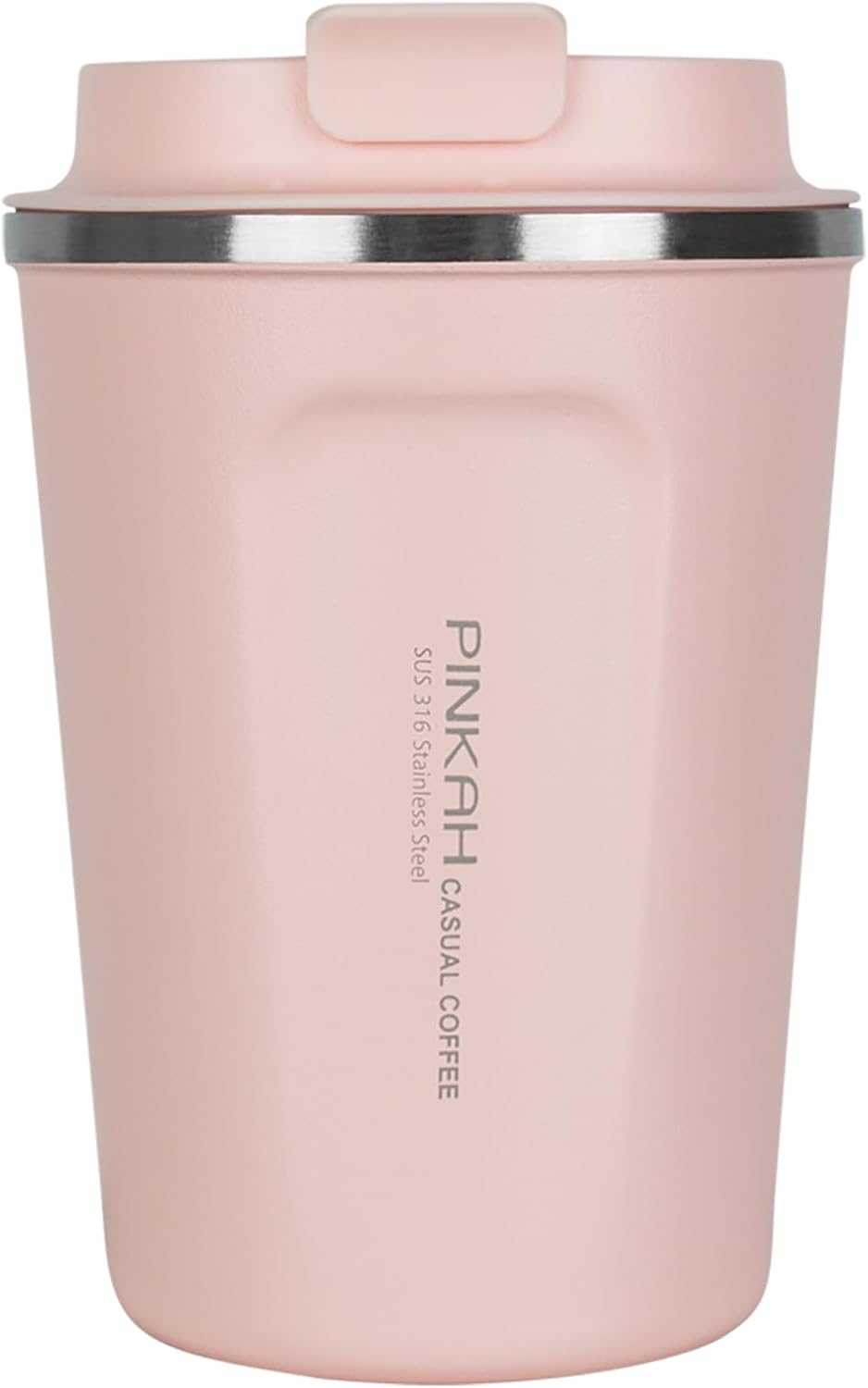 12oz Travel Coffee Mug, Double Wall Insulated Coffee Cup with Flip Lid, Vacuum Stainless Steel Reusable Thermal Cup for Hot & Cold Drinks, Mint Green
