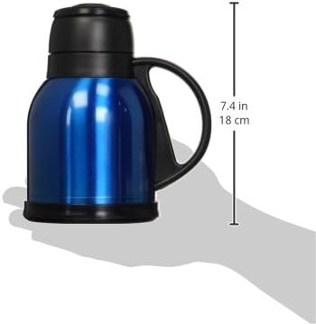 moJOEmo Wide Base Vacuum Travel Mug 22 ounces (Gray)