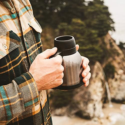 moJOEmo Wide Base Vacuum Travel Mug 22 ounces (Gray)