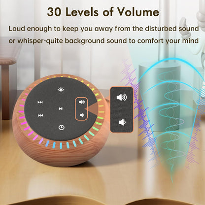 Sound Machine for Sleep, White Noise for Sleeping Adults & Baby