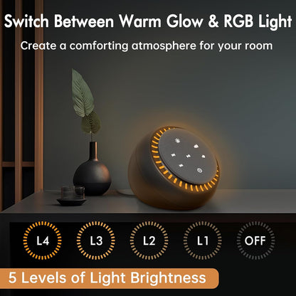 Sound Machine for Sleep, White Noise for Sleeping Adults & Baby