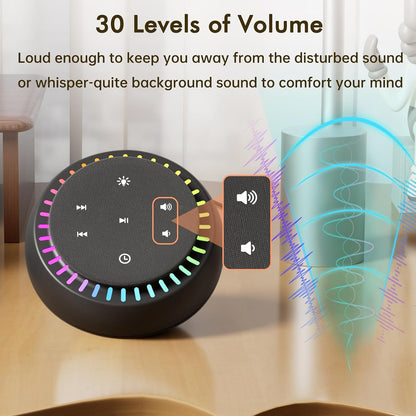 Sound Machine for Sleep, White Noise for Sleeping Adults & Baby