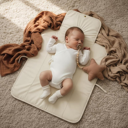 Portable Diaper Changing Pad - Soft and Easy to Clean Mat for Babies