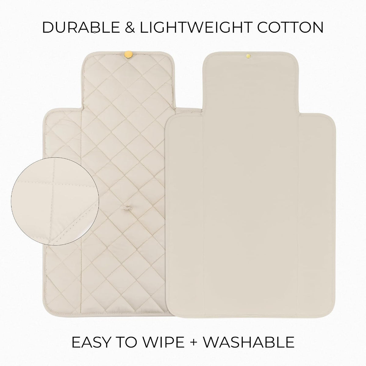 Portable Diaper Changing Pad - Soft and Easy to Clean Mat for Babies