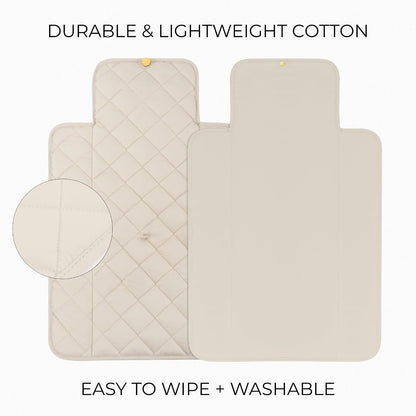 Portable Diaper Changing Pad - Soft and Easy to Clean Mat for Babies