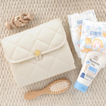 Portable Diaper Changing Pad - Soft and Easy to Clean Mat for Babies