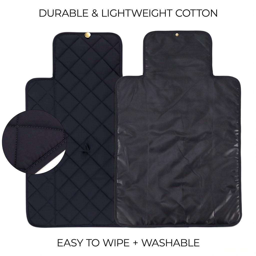 Portable Diaper Changing Pad - Soft and Easy to Clean Mat for Babies
