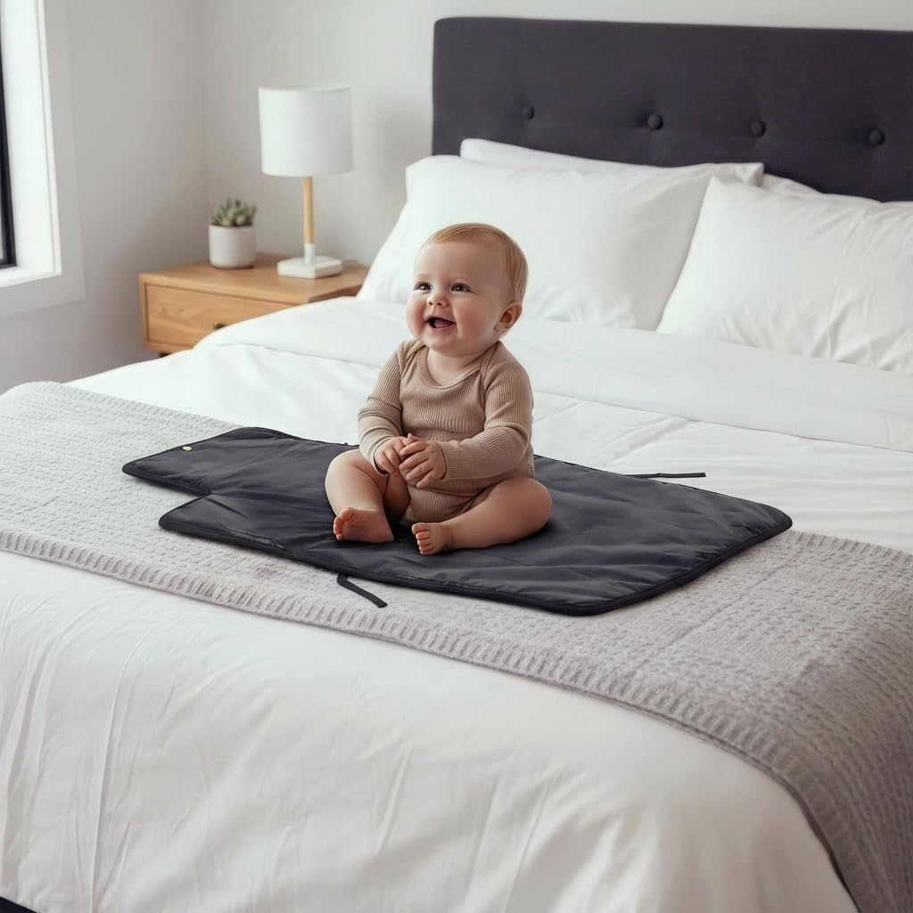 Portable Diaper Changing Pad - Soft and Easy to Clean Mat for Babies