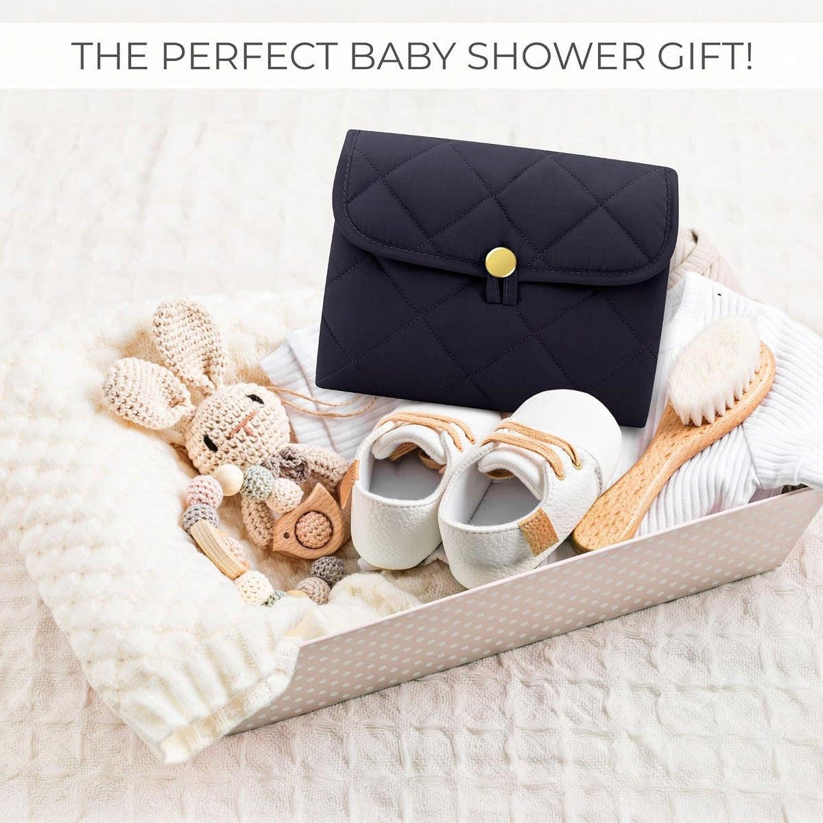 Portable Diaper Changing Pad - Soft and Easy to Clean Mat for Babies