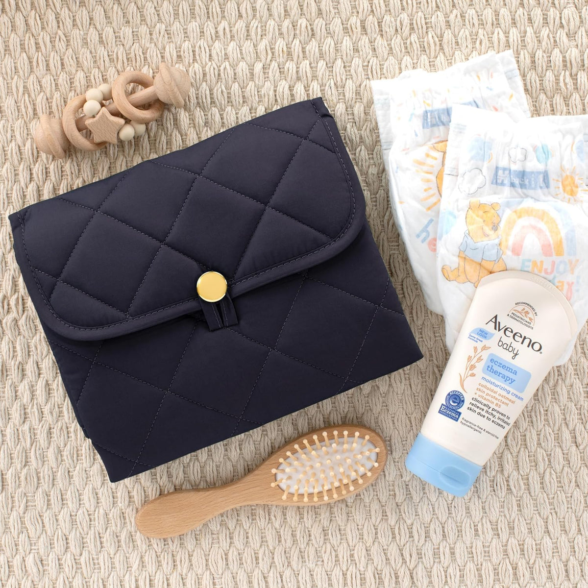 Portable Diaper Changing Pad - Soft and Easy to Clean Mat for Babies