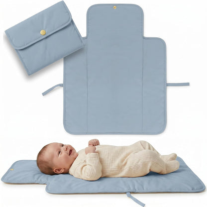 Portable Diaper Changing Pad - Soft and Easy to Clean Mat for Babies