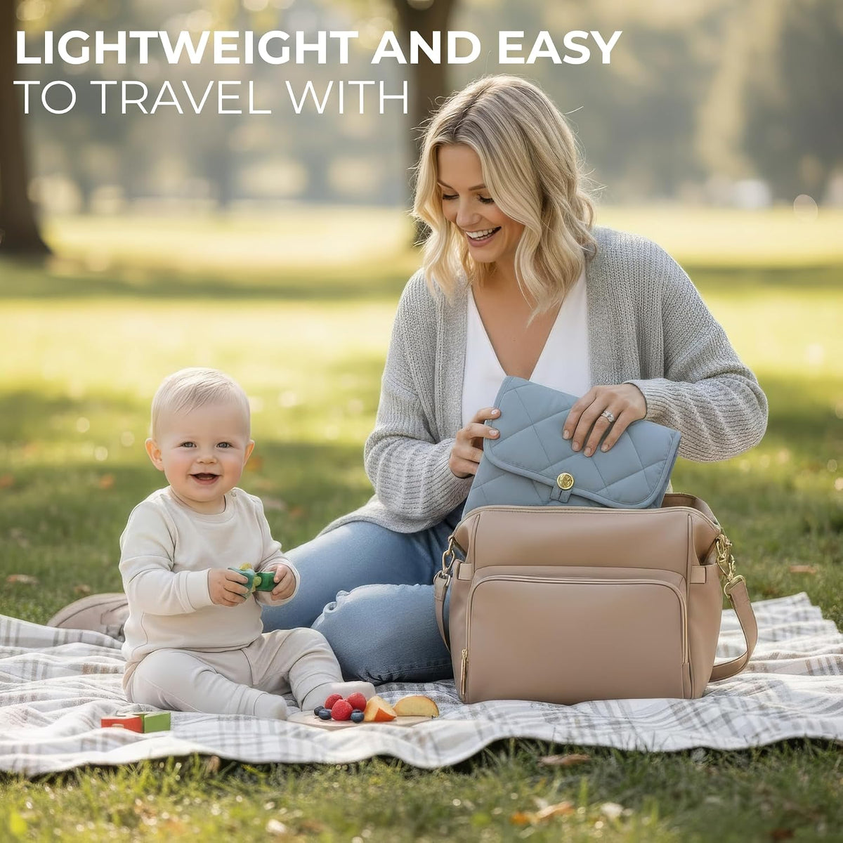 Portable Diaper Changing Pad - Soft and Easy to Clean Mat for Babies