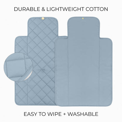 Portable Diaper Changing Pad - Soft and Easy to Clean Mat for Babies
