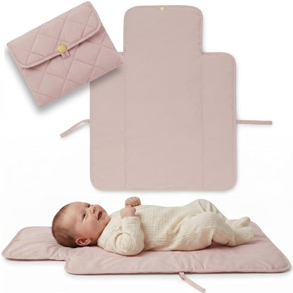Portable Diaper Changing Pad - Soft and Easy to Clean Mat for Babies