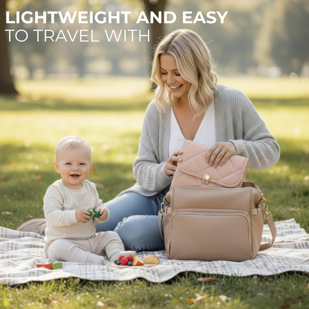Portable Diaper Changing Pad - Soft and Easy to Clean Mat for Babies