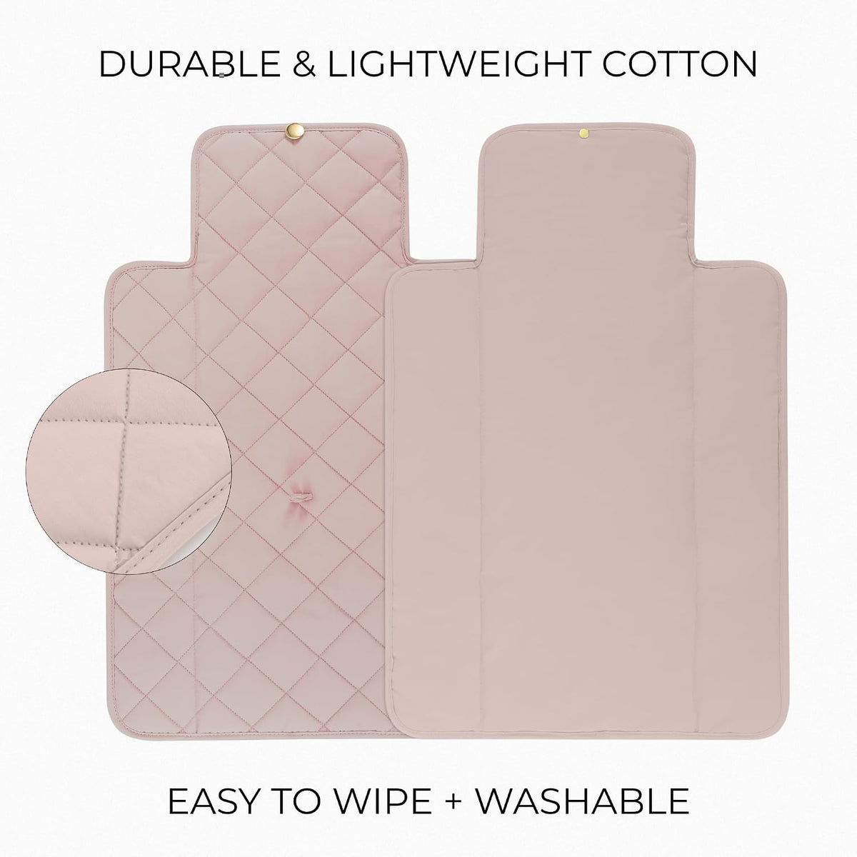 Portable Diaper Changing Pad - Soft and Easy to Clean Mat for Babies